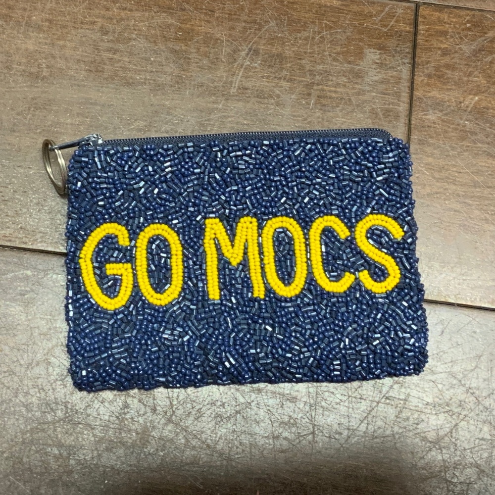 Beaded Small Coin Purse UTC Go Mocs